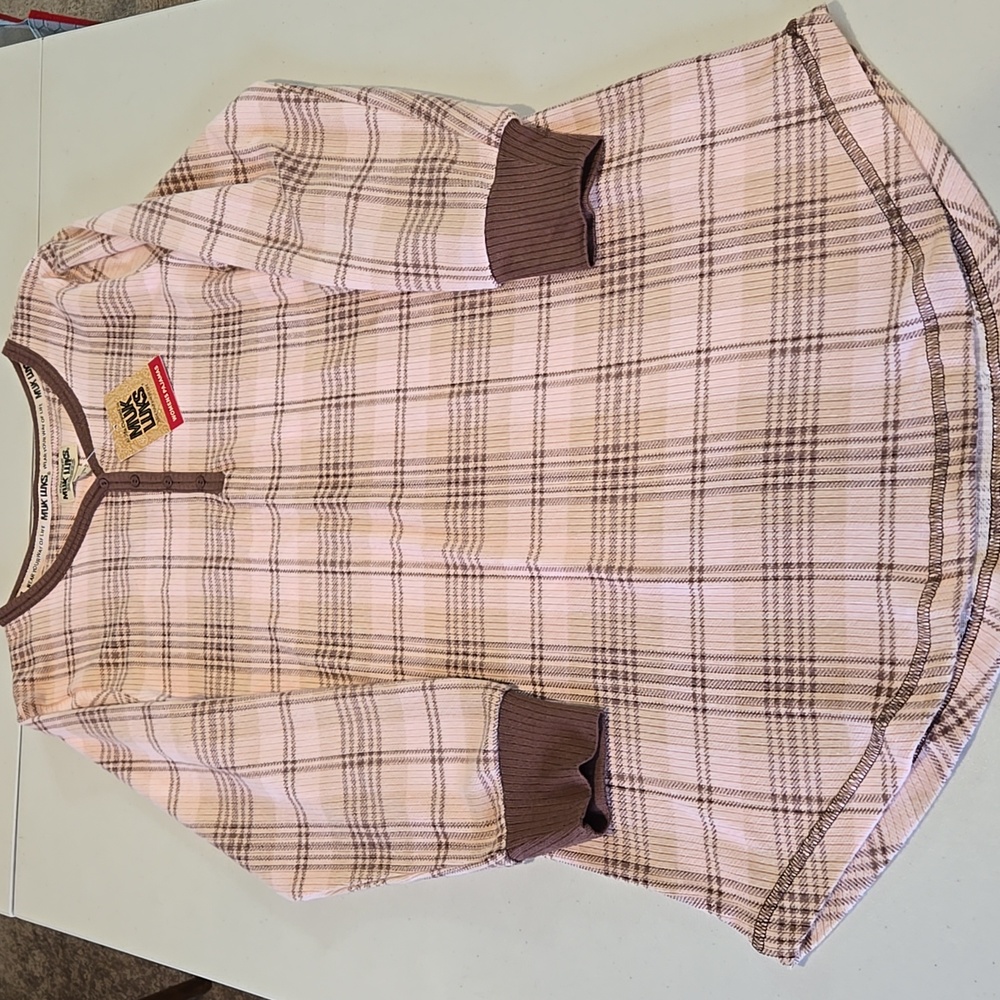MUK LUKS night shirt, size small, NWT
